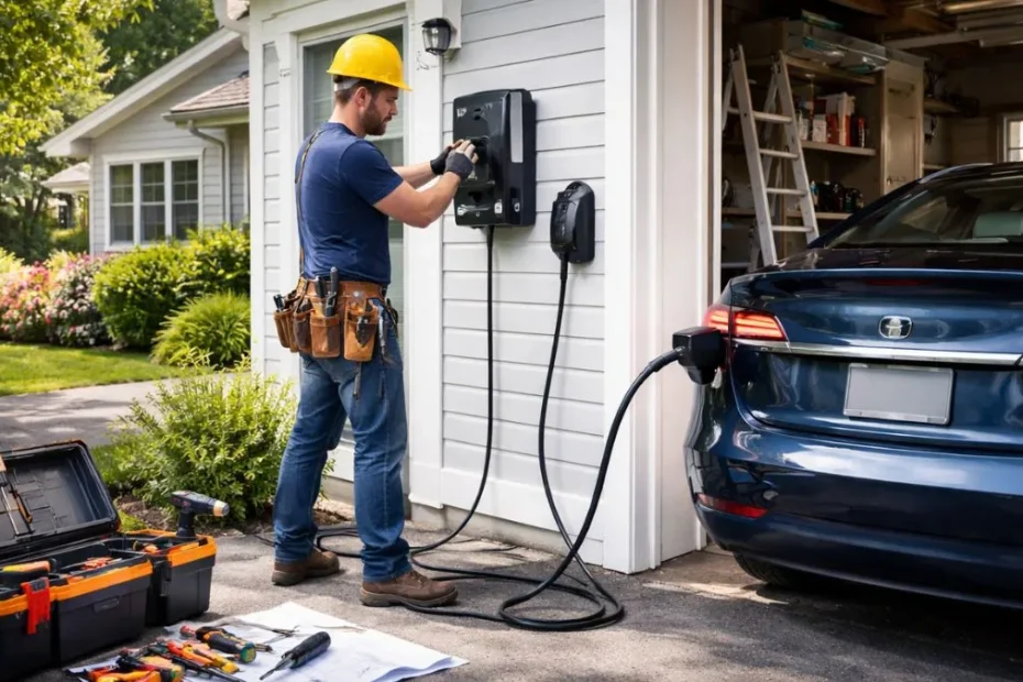 How to Install a Home EV Charger in the USA