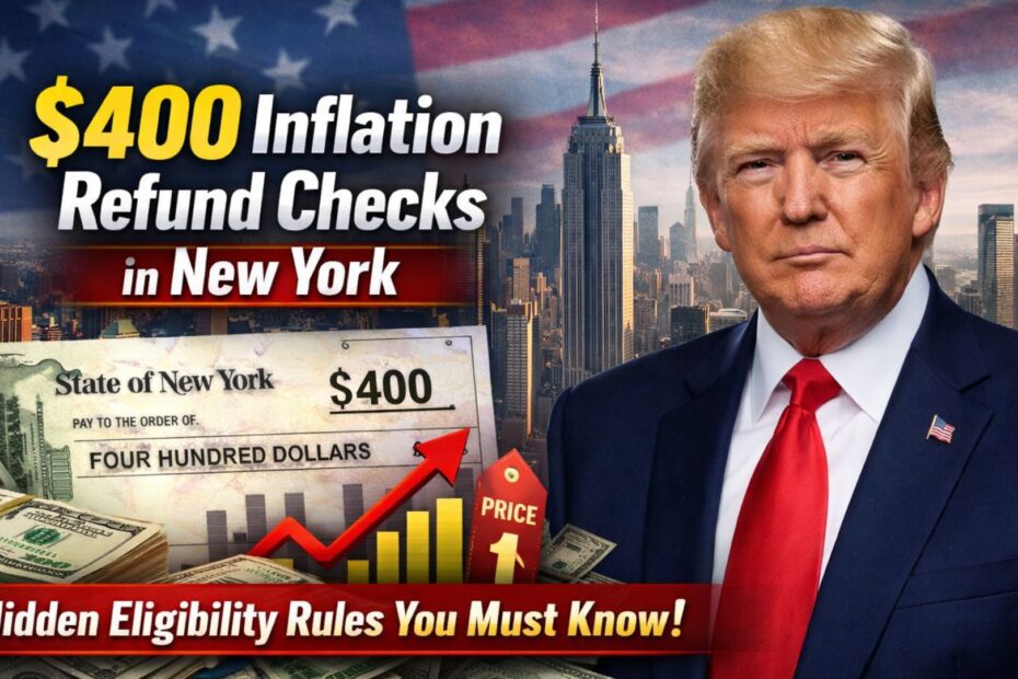 $400 Inflation Refund Checks in New York: Hidden Eligibility Rules You Must Know!