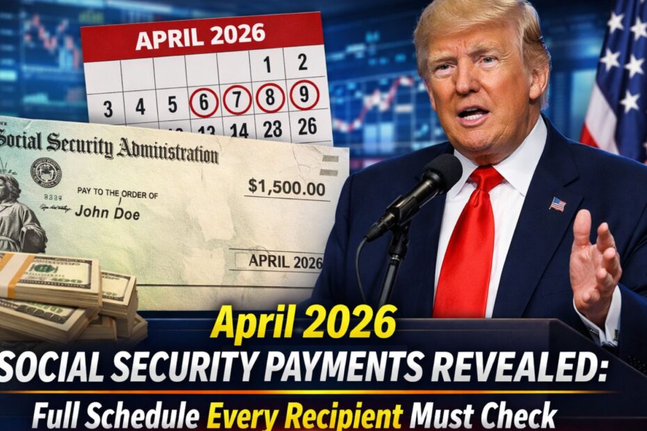 April 2026 Social Security Payments Revealed: Full Schedule Every Recipient Must Check