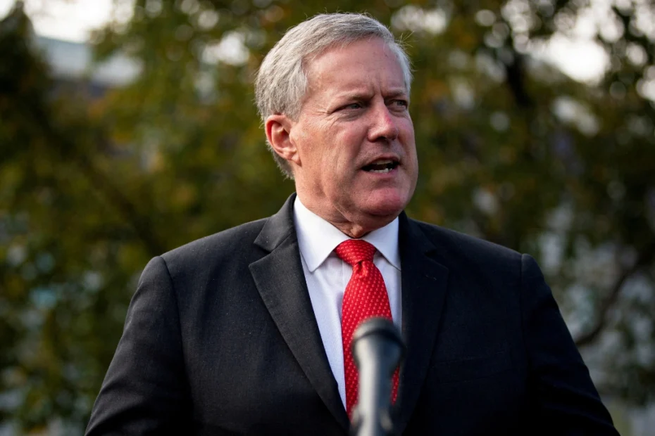Ex-White House Chief Mark Meadows Seeks DOJ Reimbursement for Legal Fees in Trump Cases