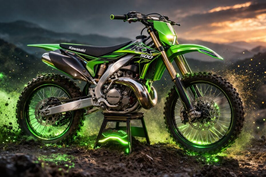 Kawasaki KX500 2026: Legendary Off-Road Machine with Brutal Power and Aggressive Design