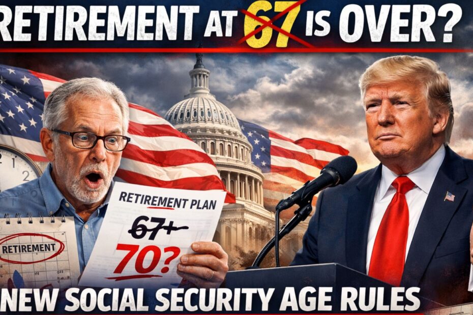 Retirement at 67 Is Over? New Social Security Age Rules Shake Up the United States