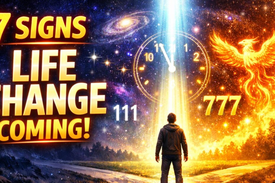 Secret Signals Revealed: 7 Powerful Signs the Universe Is Getting You Ready for a Massive Life Change!