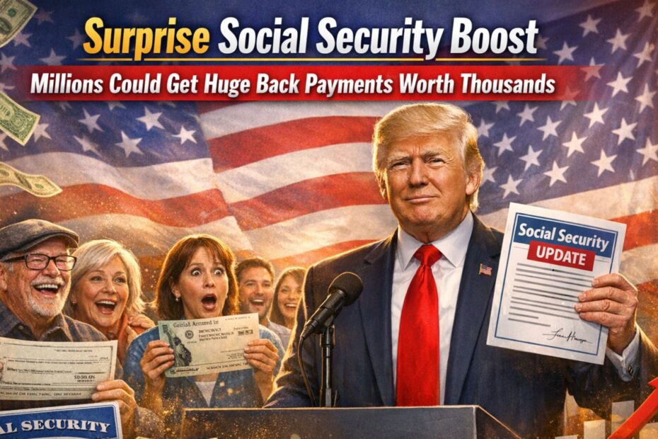 Surprise Social Security Boost: Millions Could Get Huge Back Payments Worth Thousands