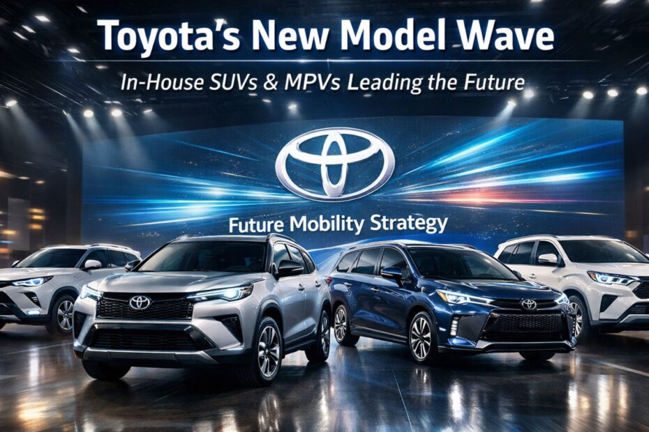 Toyota’s New Model Wave: In-House SUVs and MPVs to Drive Upcoming Launch Strategy