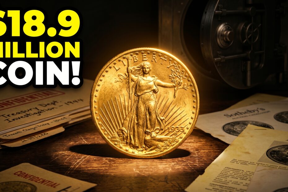 1933 Saint-Gaudens Double Eagle Remains One of America's Rarest Gold Coins