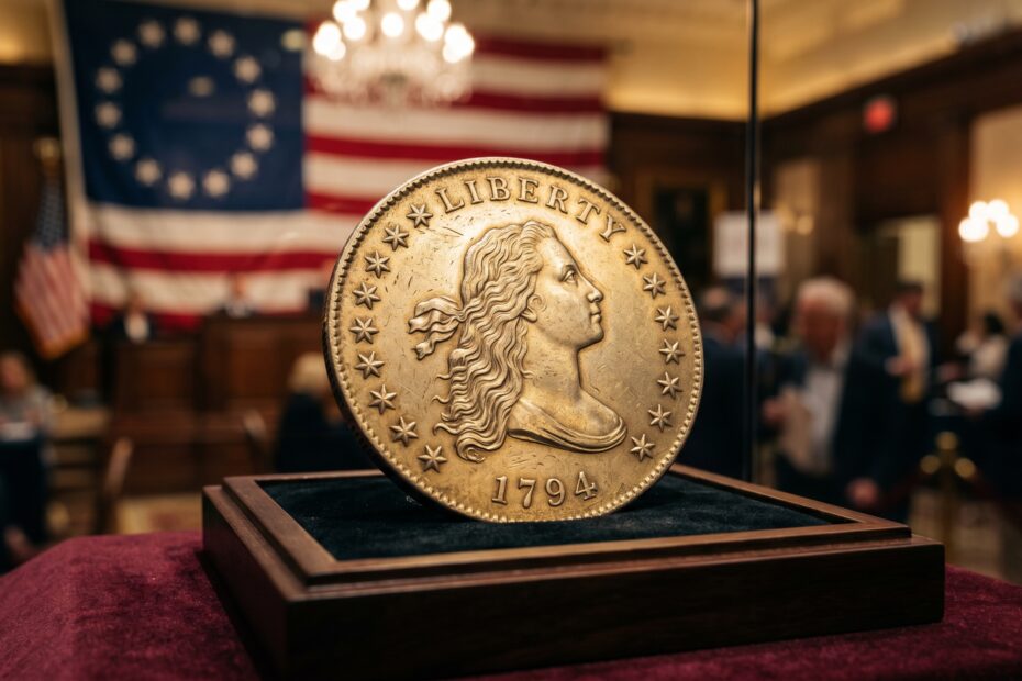 1794 Flowing Hair Silver Dollar - The First U.S. Silver Dollar